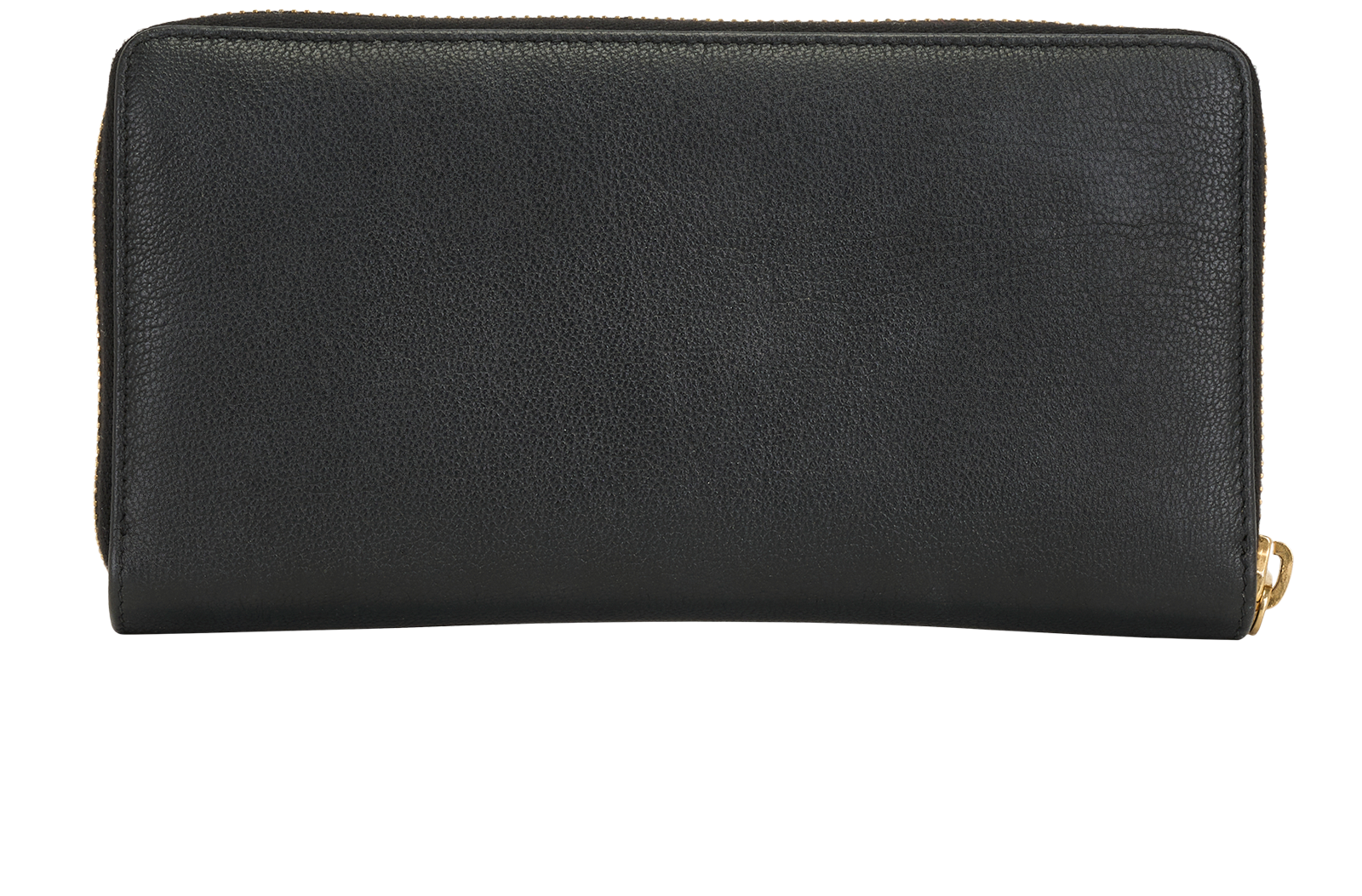 Saint Laurent Cassandre Continental Wallet, &pound;230, Accessories, Black, Leather, Back view